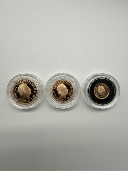 Exclusive Coins 2018 Queen Elizabeth II Proof Three Coin Sovereign Set The 65th  Anniversary