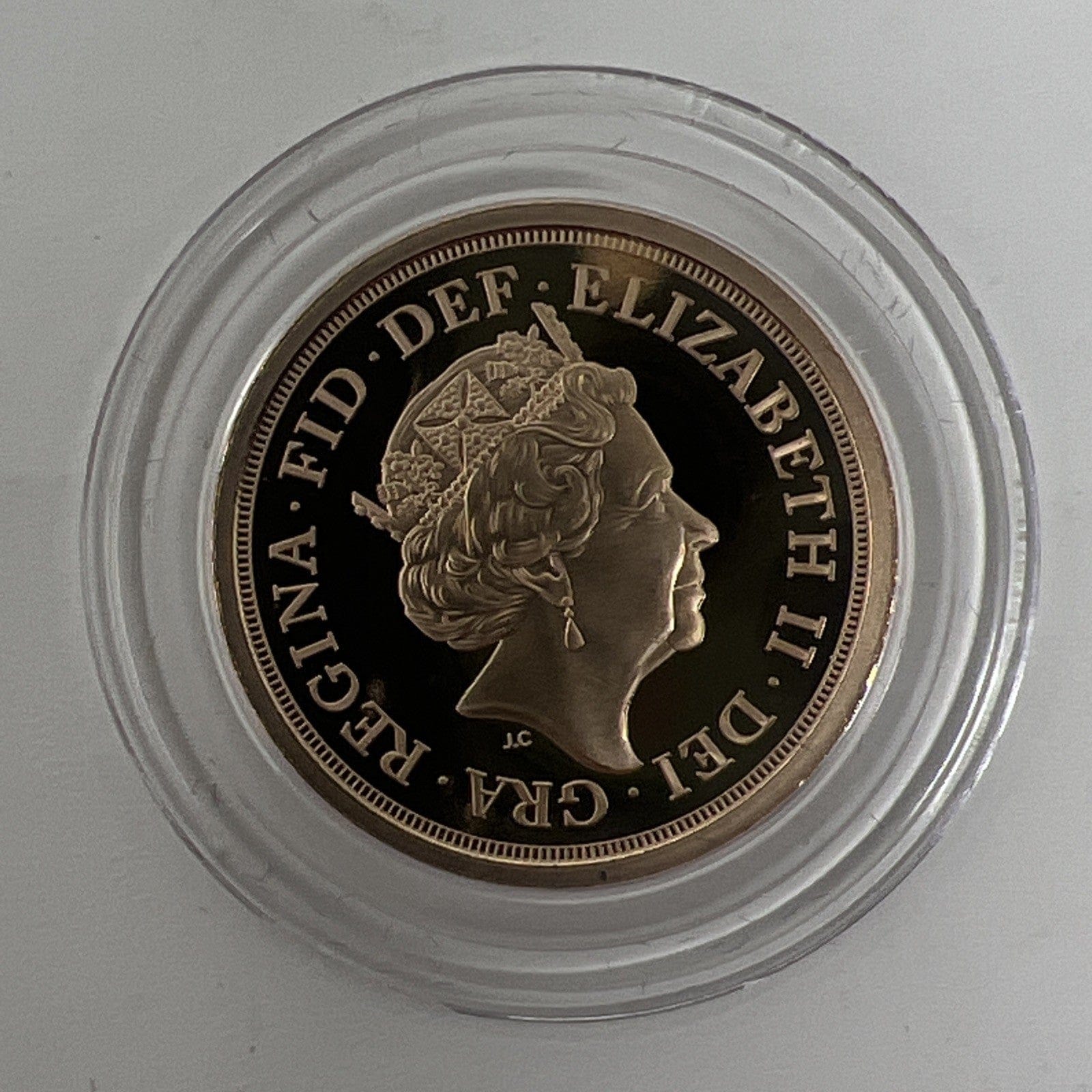 Exclusive Coins 2018 Strike On The Day Full Gold Sovereign Queen Elizabeth II Royal Mint