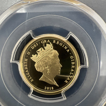 Exclusive Coins 2018 The Sapphire Coronation Jubilee Sovereign 3 Coin Deluxe Set PCGS Gem Proof