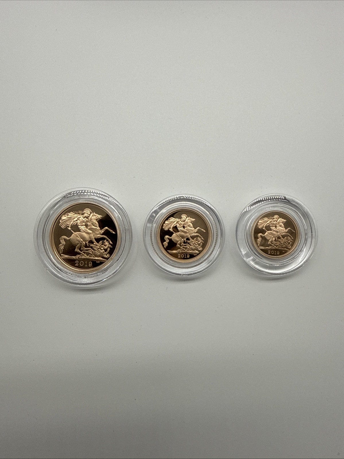 Exclusive Coins 2019 Queen Elizabeth II Premium Three Coin  Proof Set  22k  Only 450 Issued