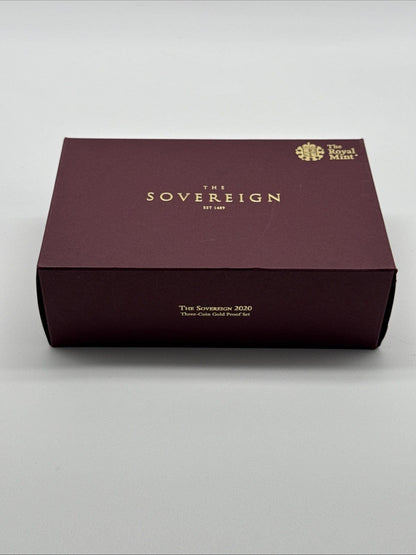 Exclusive Coins 2020 QE II 3 Coin Sovereign Set With George III Cypher 200th  Anniversary