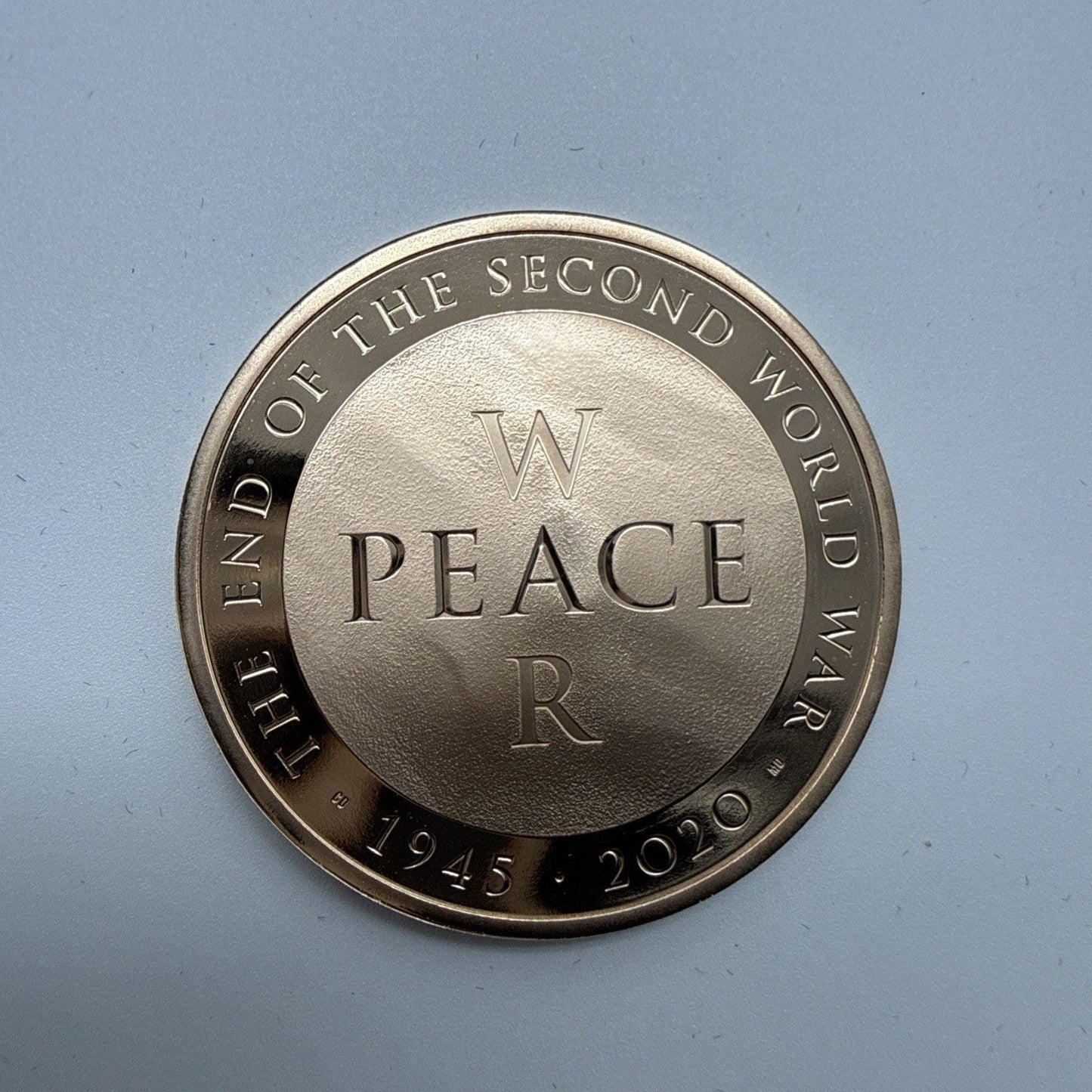 Exclusive Coins 2020 The 75th Anniversary Of The End Of The Second World War £5 Gold Proof Coin