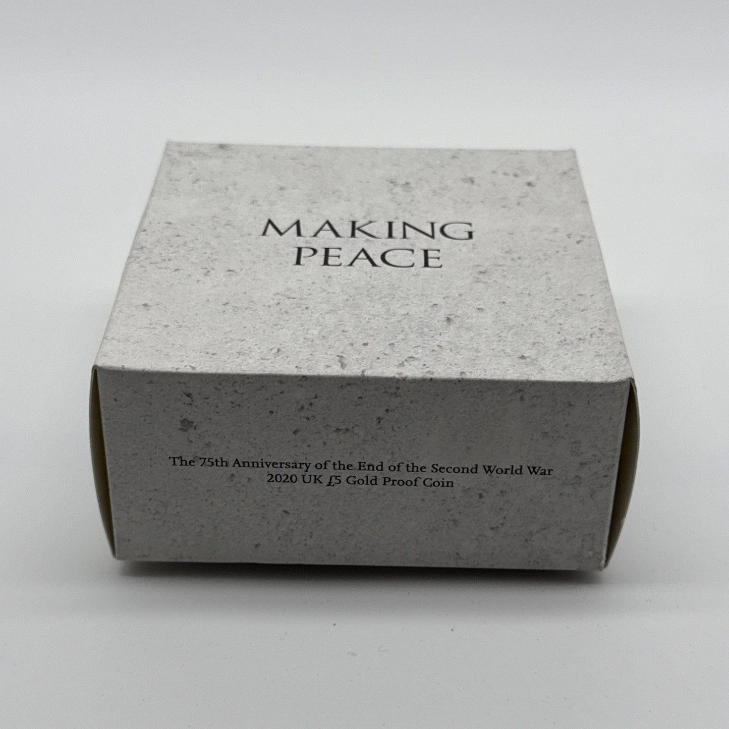 Exclusive Coins 2020 The 75th Anniversary Of The End Of The Second World War £5 Gold Proof Coin