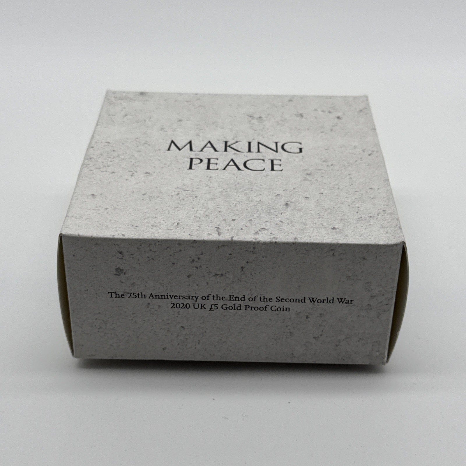 Exclusive Coins 2020 The 75th Anniversary Of The End Of The Second World War £5 Gold Proof Coin