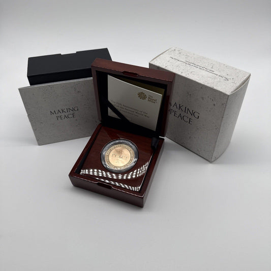 Exclusive Coins 2020 The 75th Anniversary Of The End Of The Second World War £5 Gold Proof Coin