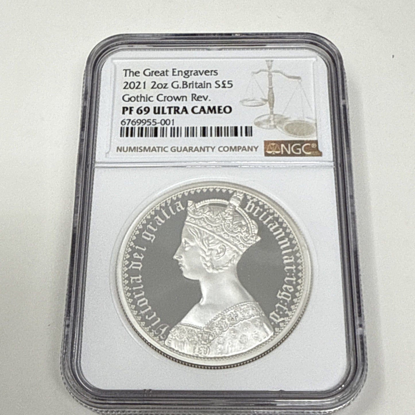 Exclusive Coins 2021 2oz The Great Engravers Collection Silver Proof NGC 69 Ultra Cameo