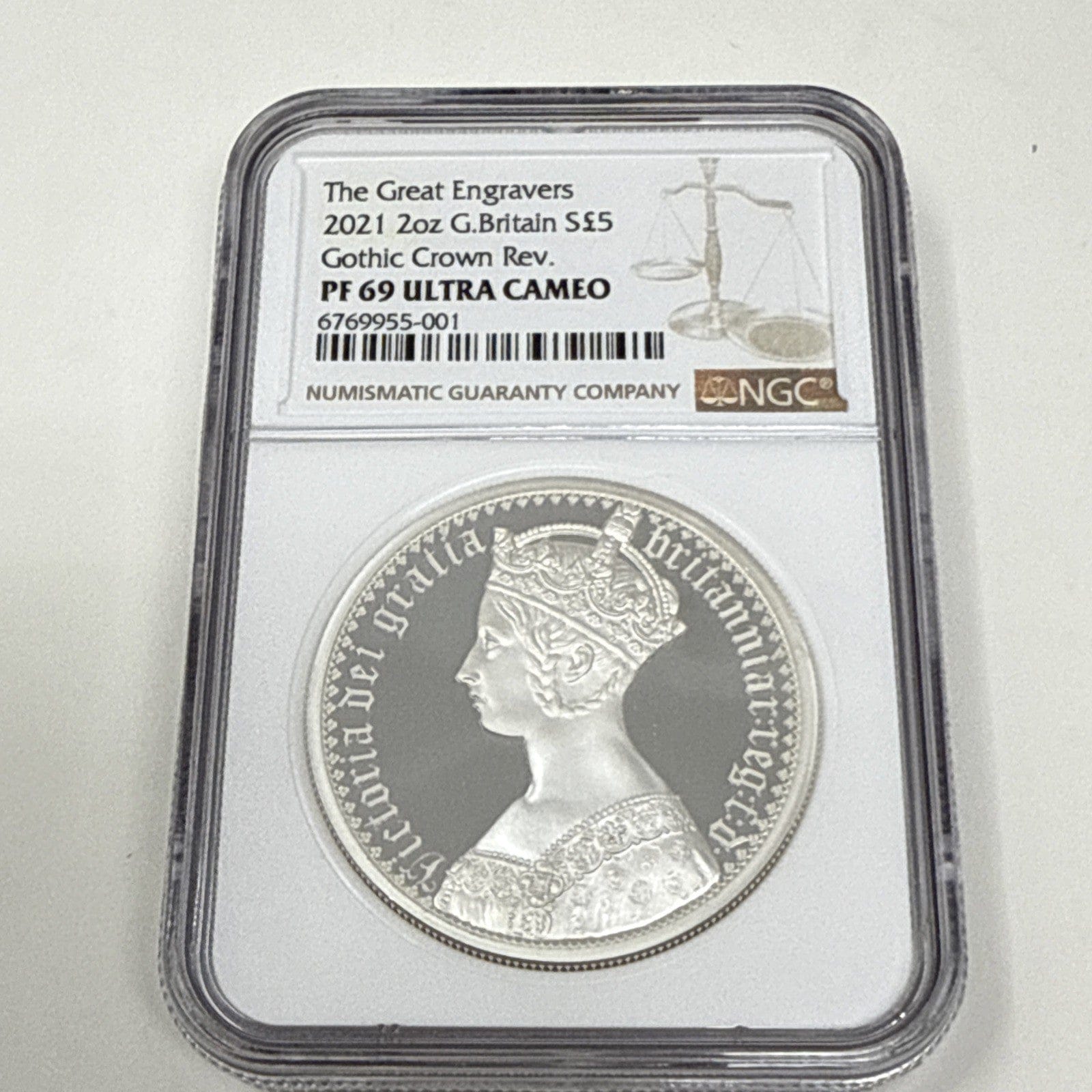 Exclusive Coins 2021 2oz The Great Engravers Collection Silver Proof NGC 69 Ultra Cameo