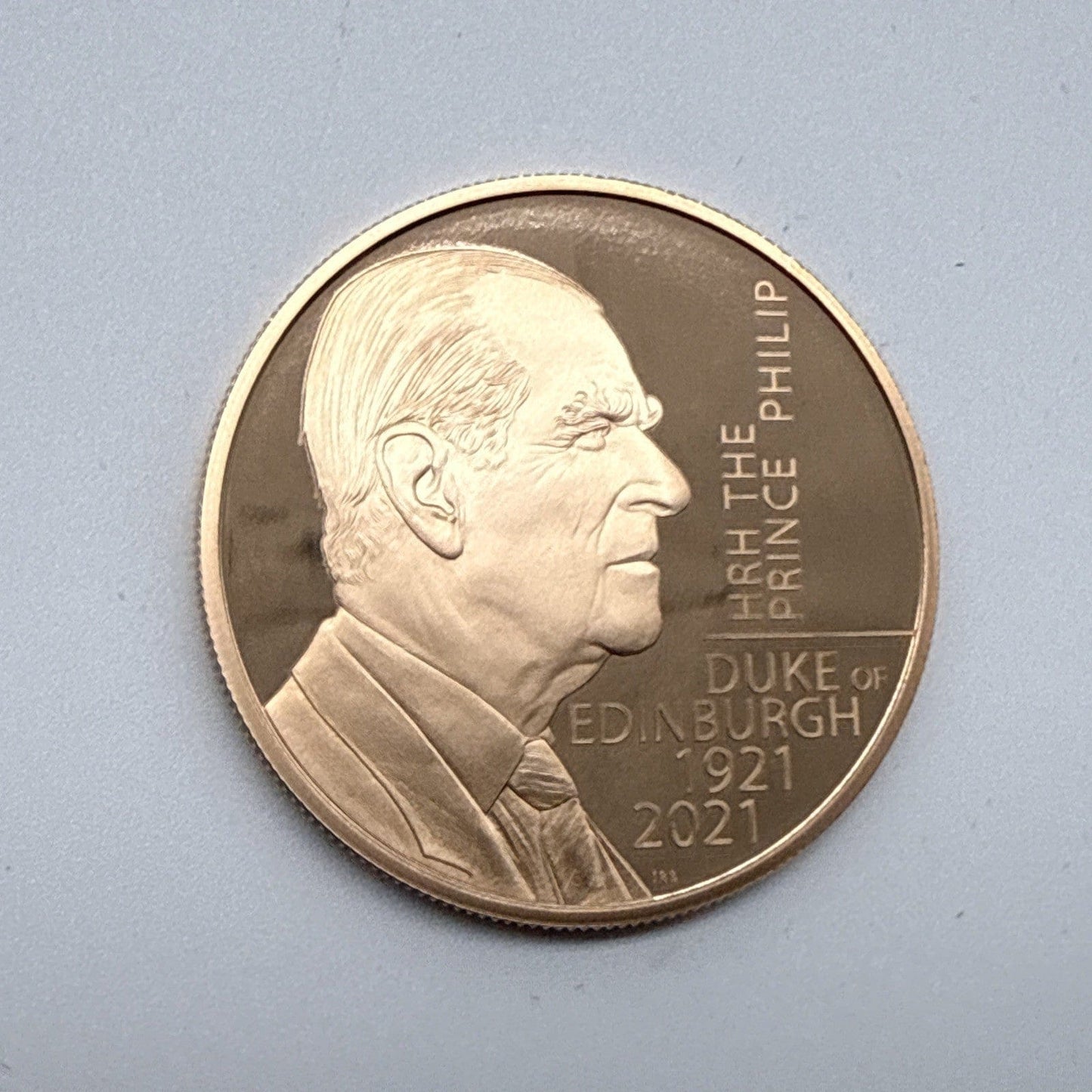 Exclusive Coins 2021 Prince Philip Uk Gold Proof £5 Coin 22k Royal Mint