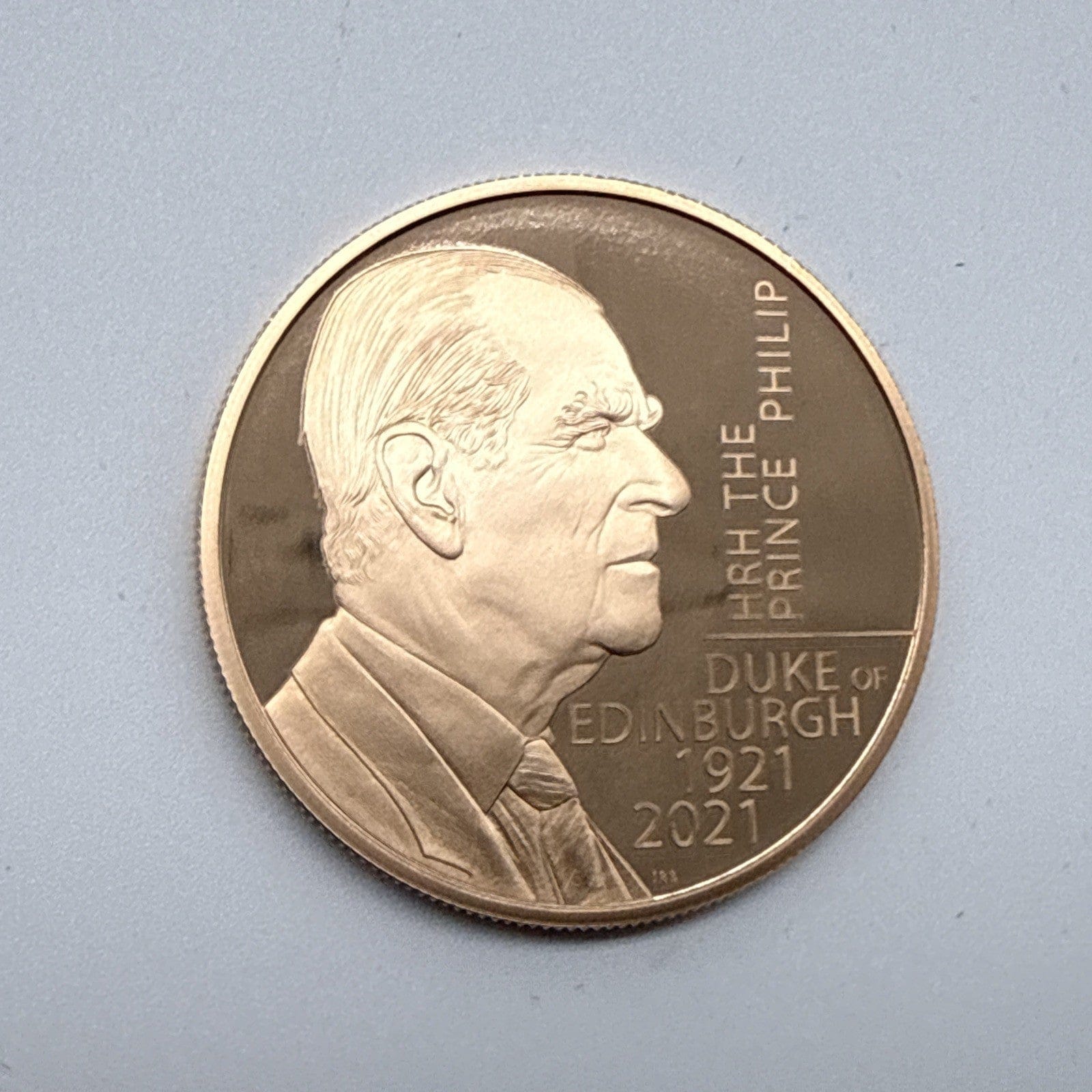 Exclusive Coins 2021 Prince Philip Uk Gold Proof £5 Coin 22k Royal Mint