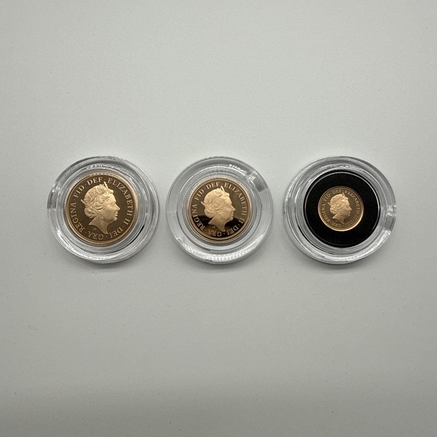 Exclusive Coins 2021 QEII Gold  Proof 5 Coin Set That Commemorates The 95th Birthday