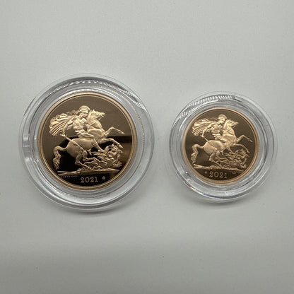 Exclusive Coins 2021 QEII Gold  Proof 5 Coin Set That Commemorates The 95th Birthday