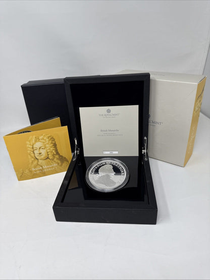Exclusive Coins 2022 King George I , 5oz  Monarchs Collection Fine Silver Proof Coin Royal Mint