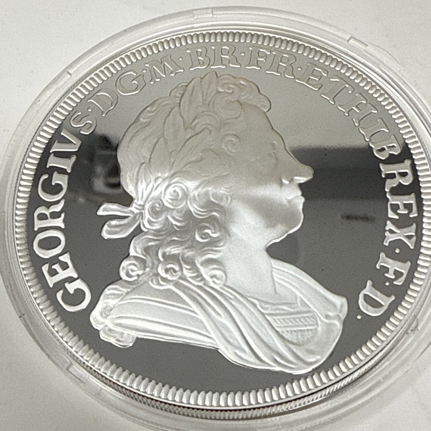 Exclusive Coins 2022 King George I , 5oz  Monarchs Collection Fine Silver Proof Coin Royal Mint
