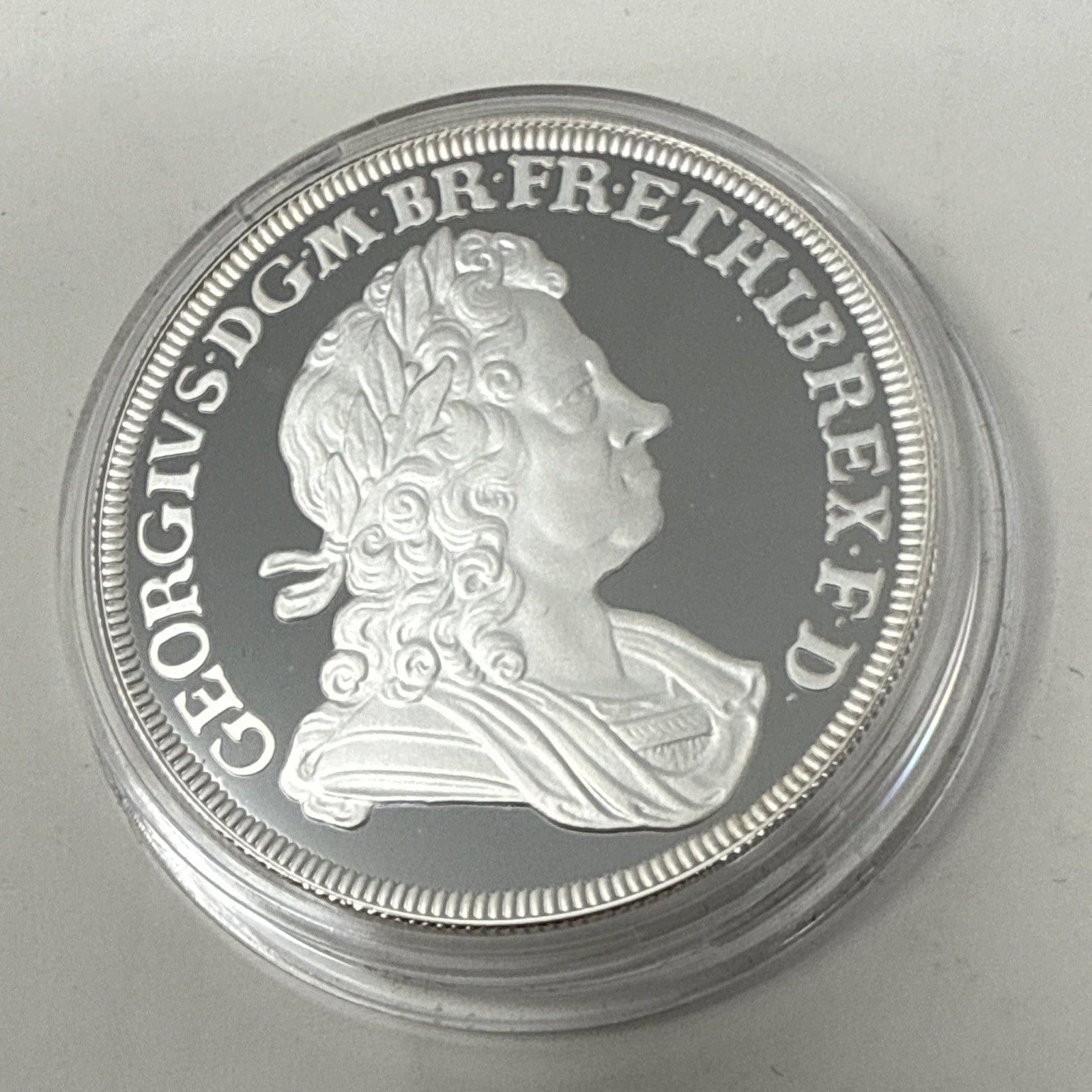 Exclusive Coins 2022 King George I , Two Oz Proof Coin The Monarchs Collection Royal Mint