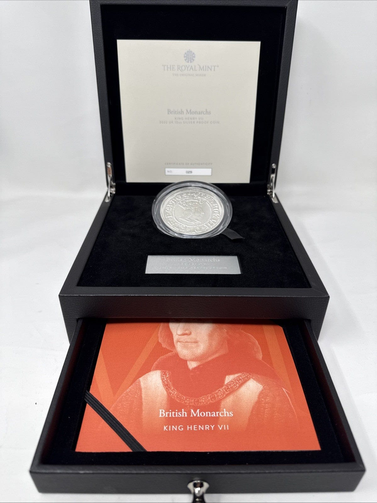 Exclusive Coins 2022 King Henry VII 10oz  Fine Silver Proof Coin Very Low Cert  No 29 Royal Mint