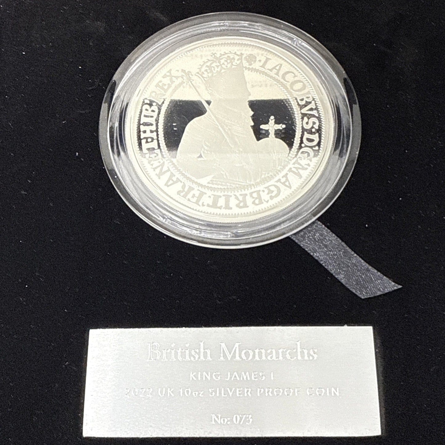 Exclusive Coins 2022 King James I Uk 10oz Silver Proof Coin Royal Mint Low Cert Number