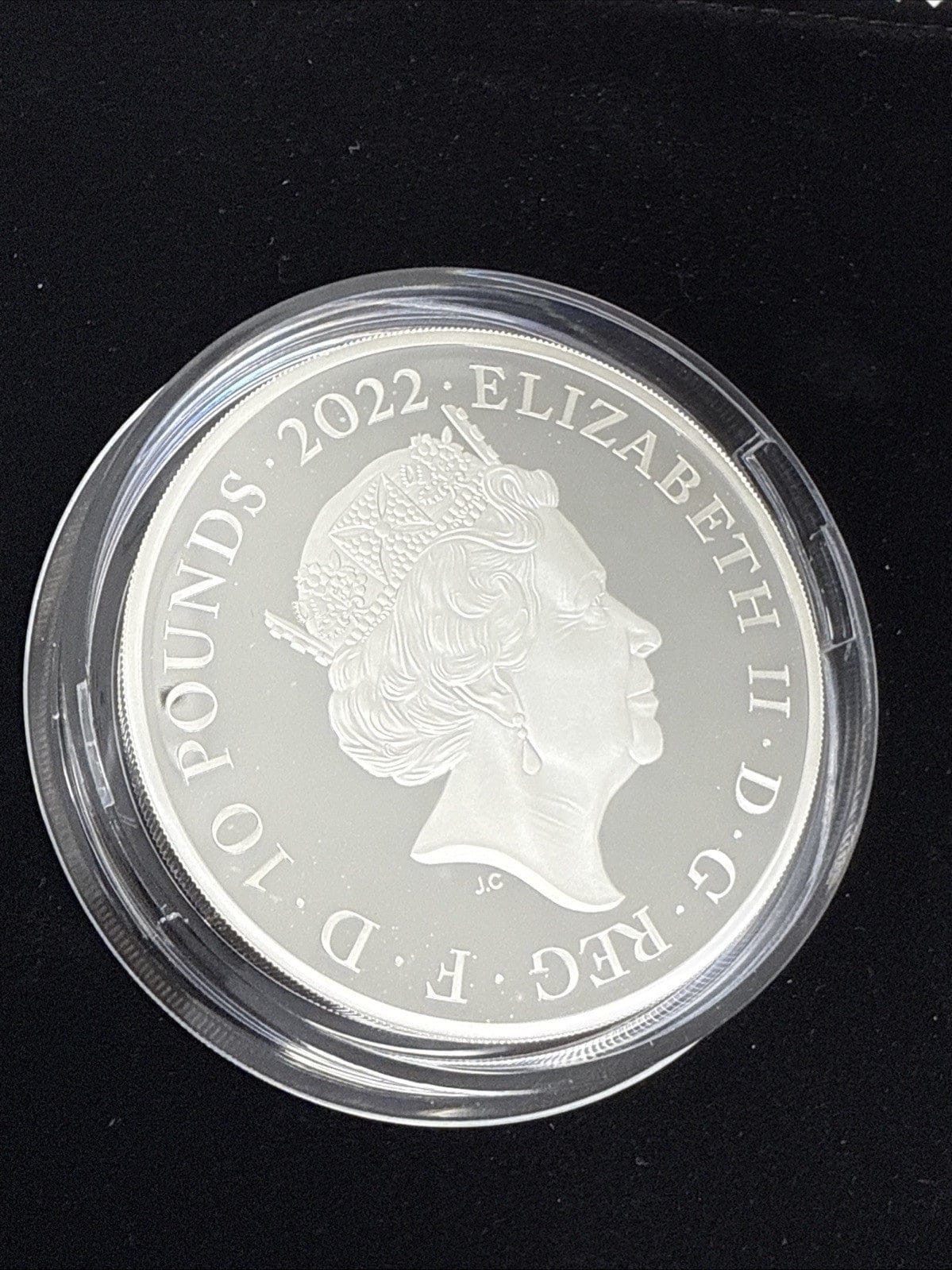 Exclusive Coins 2022 King James I Uk 10oz Silver Proof Coin Royal Mint Low Cert Number