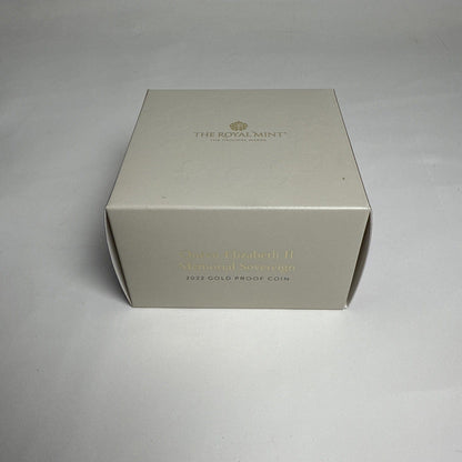 Exclusive Coins 2022 Memorial Queen Elizabeth II Proof Full Sovereign,  Royal Mint As Struck