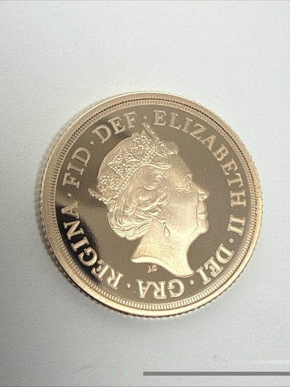 Exclusive Coins 2022 Queen Elizabeth II Gold Proof Full Sovereign Platinum Jubilee Royal Mint