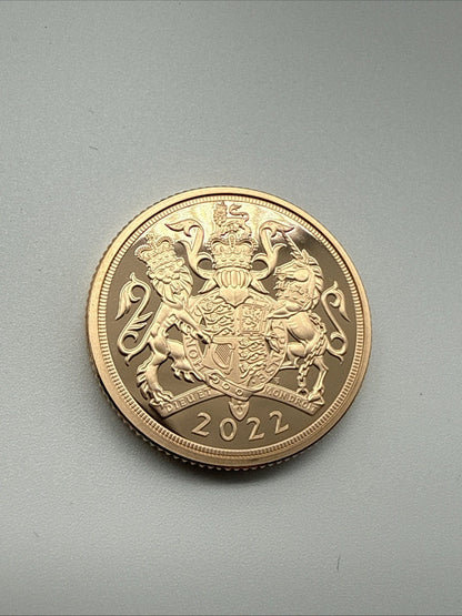 Exclusive Coins 2022 Queen Elizabeth II Platinum Jubilee Piedfort Proof Full Gold  Sovereign