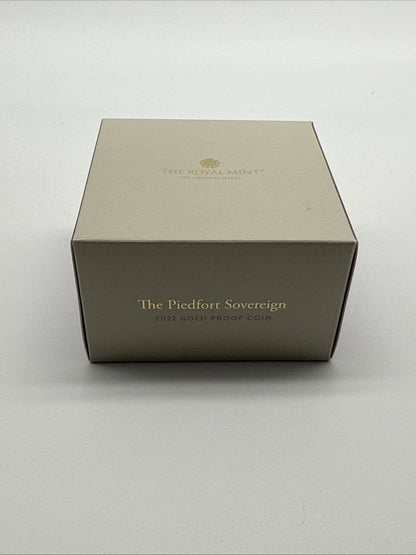 Exclusive Coins 2022 Queen Elizabeth II Platinum Jubilee Piedfort Proof Full Gold  Sovereign