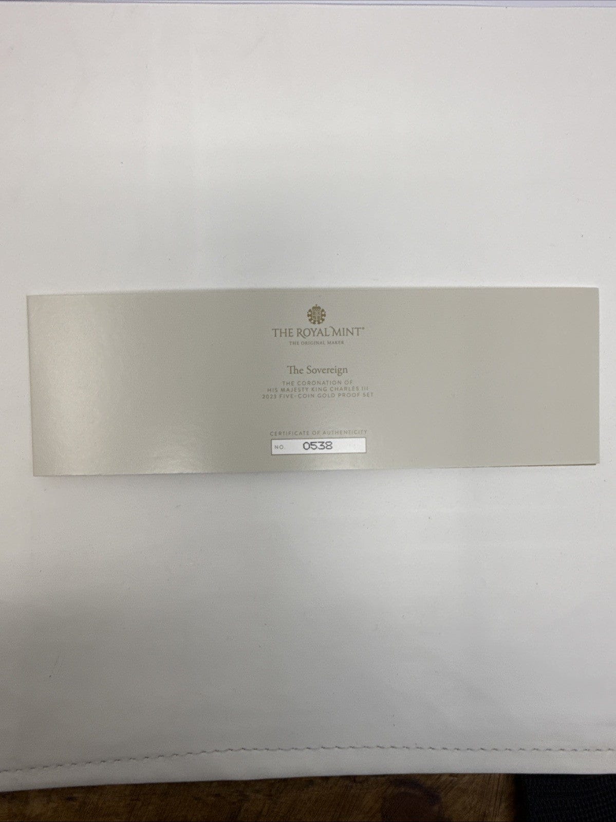 Exclusive Coins 2023 Coronation Of Charles III Gold  Proof Five Coin Set All Original Boxes FDC