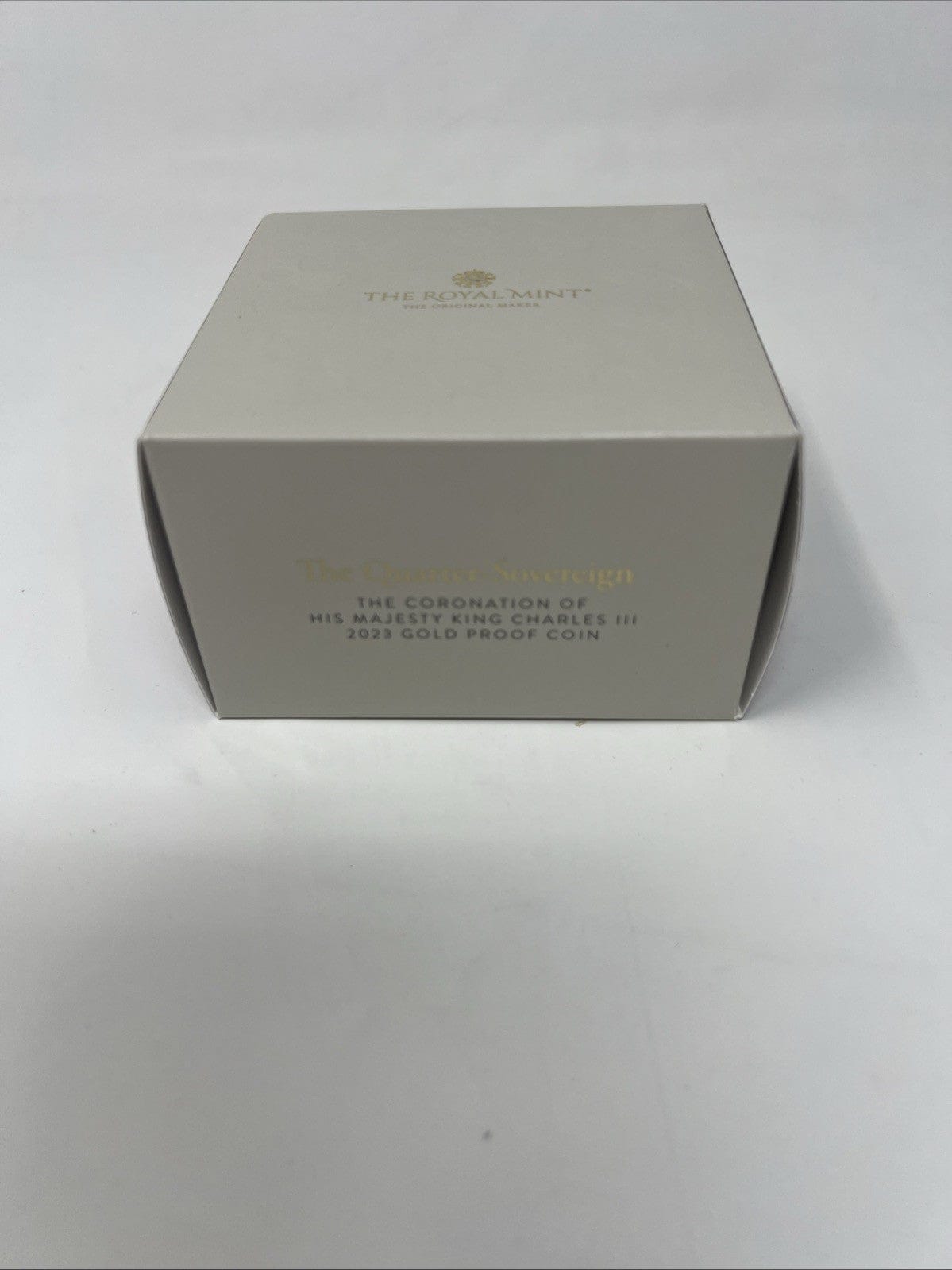 Exclusive Coins 2023 The Coronation Of King Charles Proof Quarter Sovereign