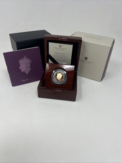 Exclusive Coins 2023 The Coronation Of King Charles Proof Sovereign