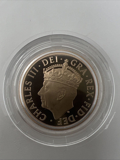 Exclusive Coins 2023 The Coronation Of King Charles Proof Sovereign