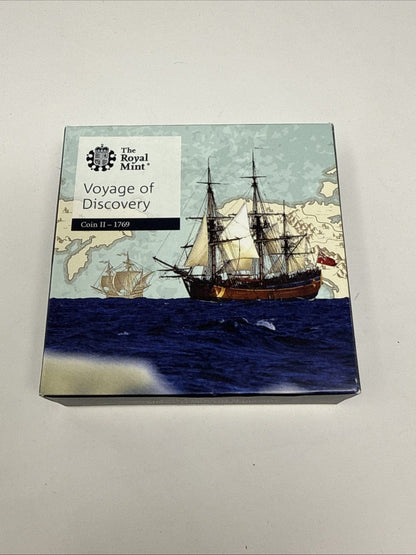 Exclusive Coins 250th Anniversary Of Captain James Cooks Voyage Of Discovery 2019 UK £2 Coin