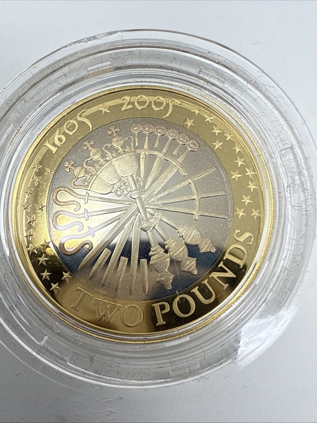 Exclusive Coins A Royal Mint United Kingdom 2005 Silver Proof Piedfort Four Coin Set & COA