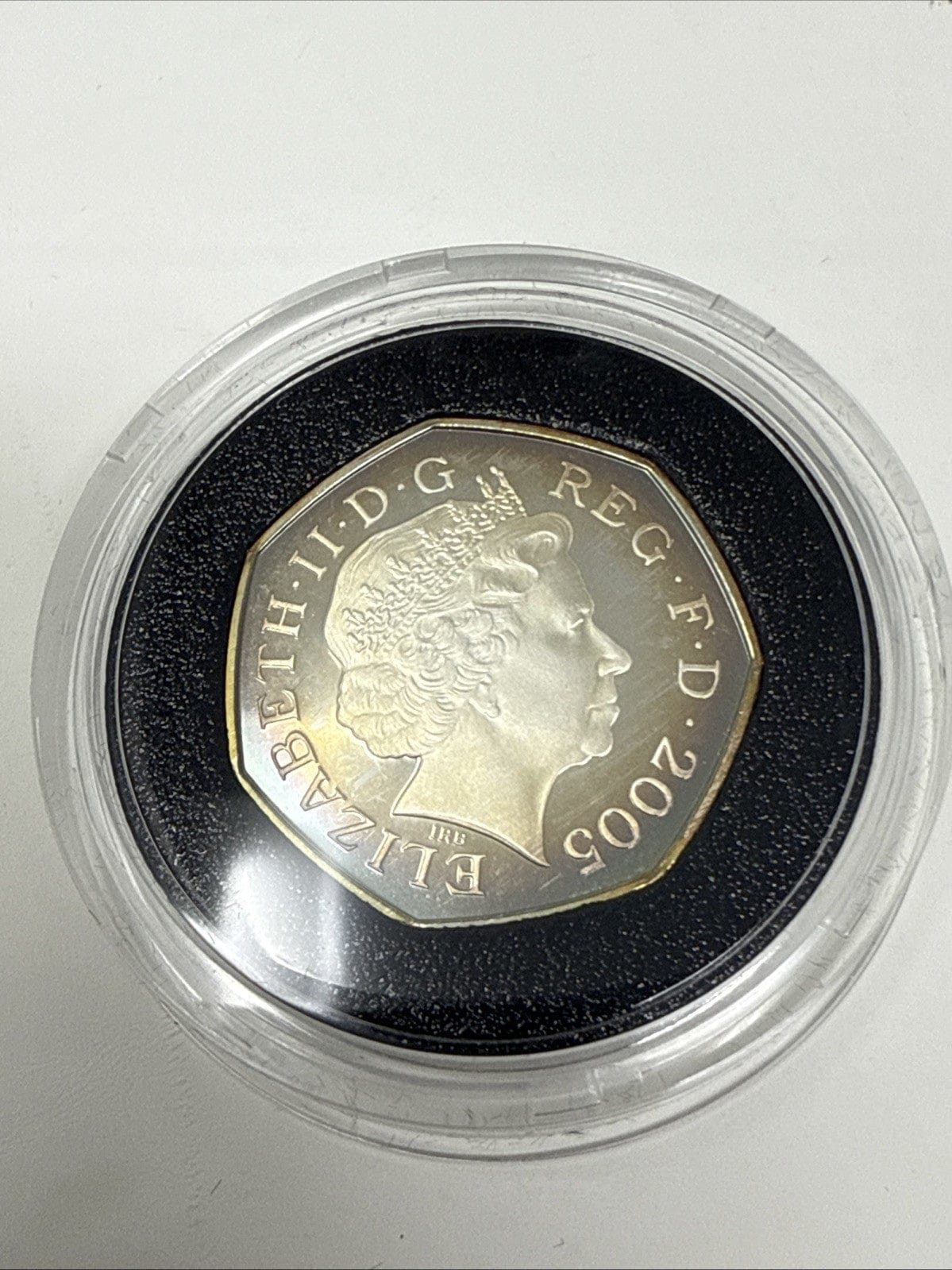 Exclusive Coins A Royal Mint United Kingdom 2005 Silver Proof Piedfort Four Coin Set & COA