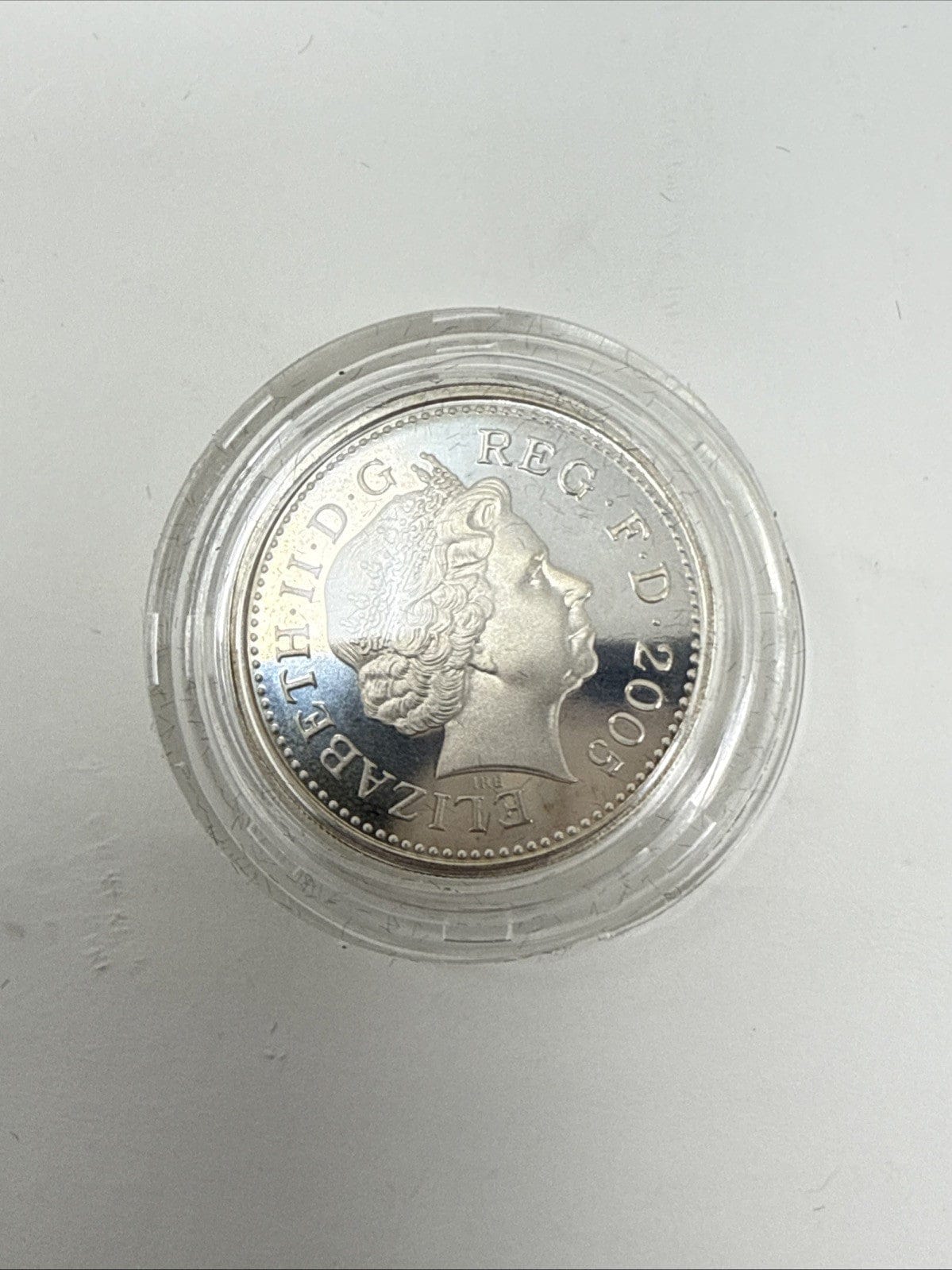 Exclusive Coins A Royal Mint United Kingdom 2005 Silver Proof Piedfort Four Coin Set & COA