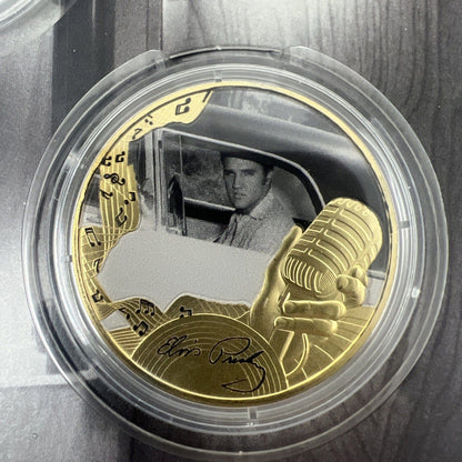 Exclusive Coins Elvis The Official It’s Now Or Never Gold Coin And Silver Set