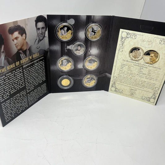 Exclusive Coins Elvis The Official It’s Now Or Never Gold Coin And Silver Set
