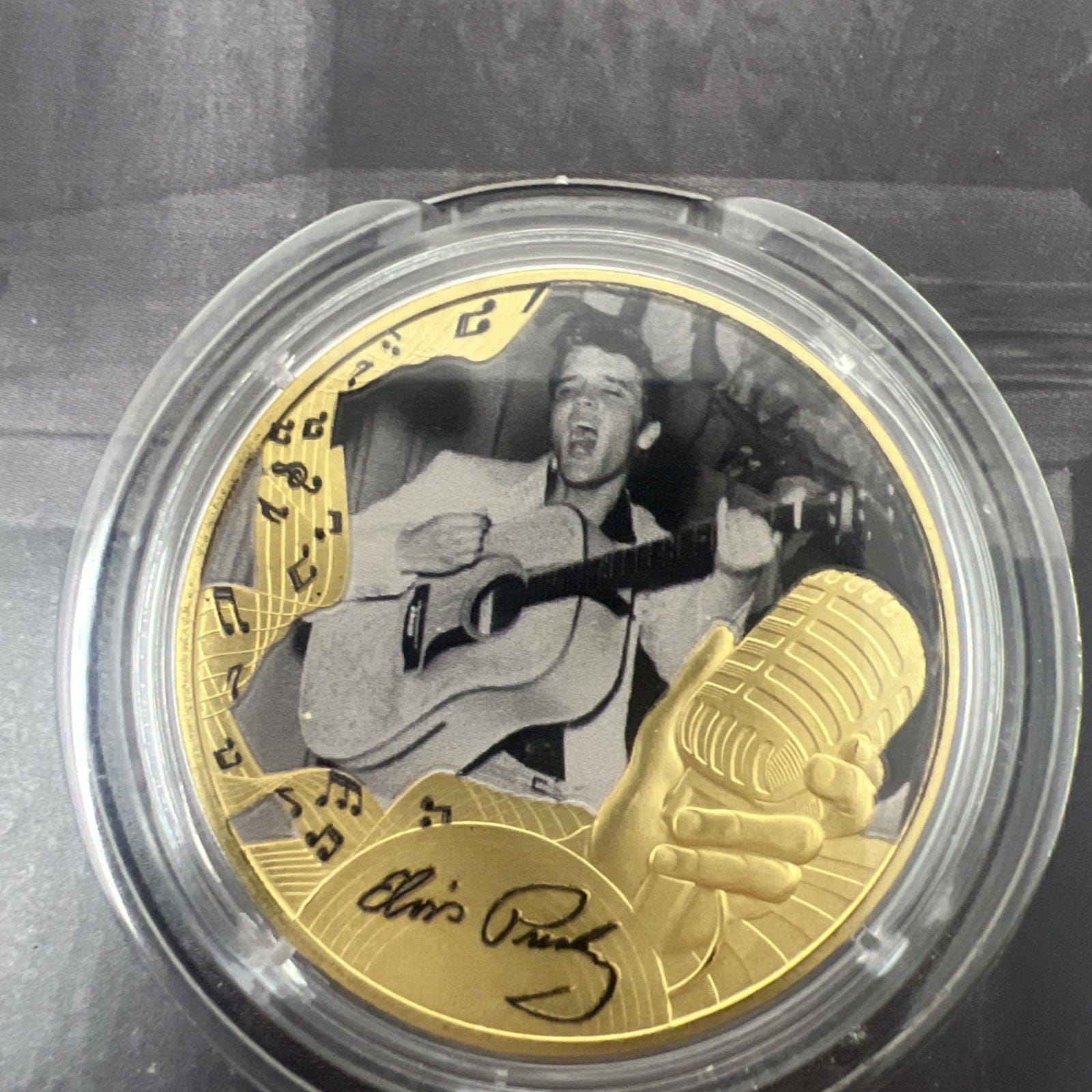 Exclusive Coins Elvis The Official It’s Now Or Never Gold Coin And Silver Set
