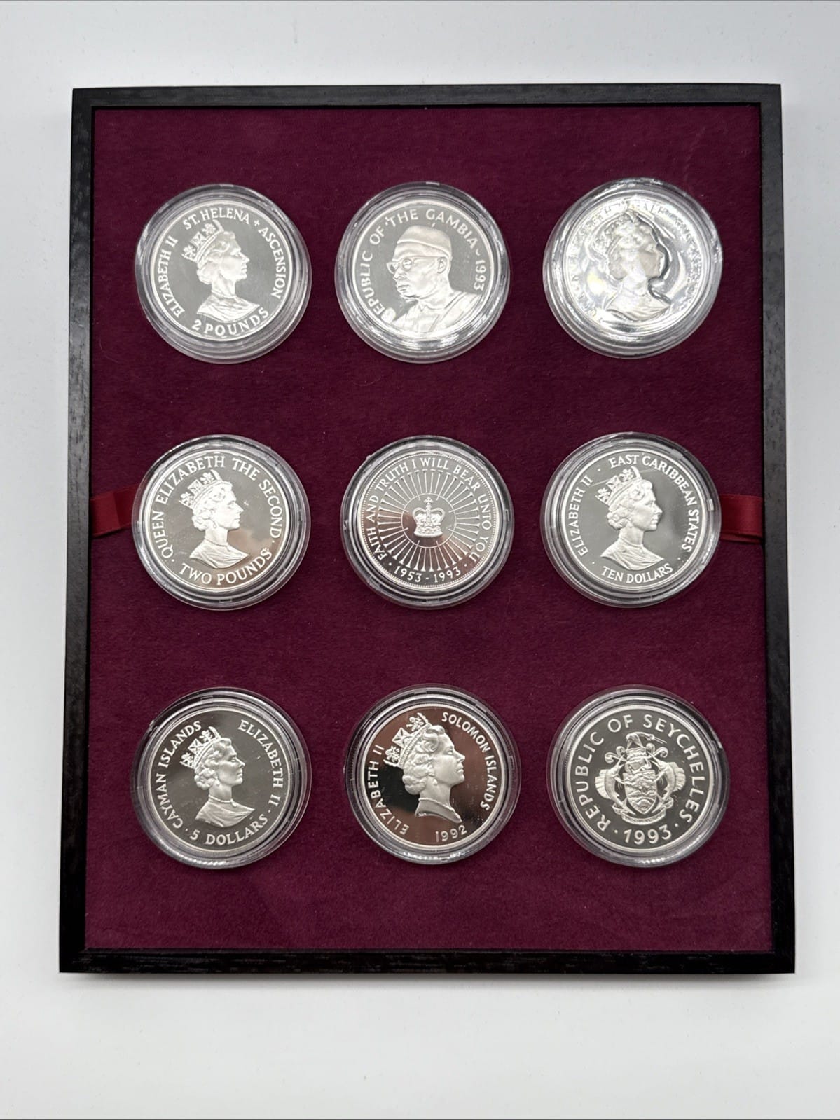 Exclusive Coins Queen Elizabeth II 40th Anniversary Of The Coronation Proof Silver Collection