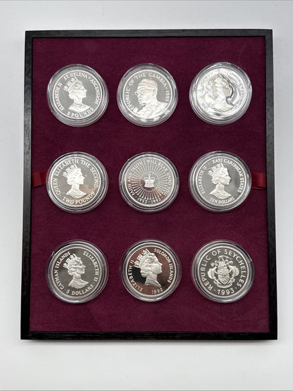 Exclusive Coins Queen Elizabeth II 40th Anniversary Of The Coronation Proof Silver Collection