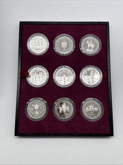 Exclusive Coins Queen Elizabeth II 40th Anniversary Of The Coronation Proof Silver Collection