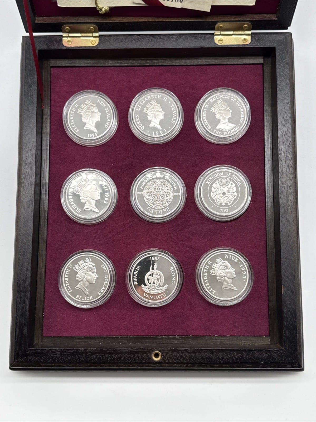 Exclusive Coins Queen Elizabeth II 40th Anniversary Of The Coronation Proof Silver Collection