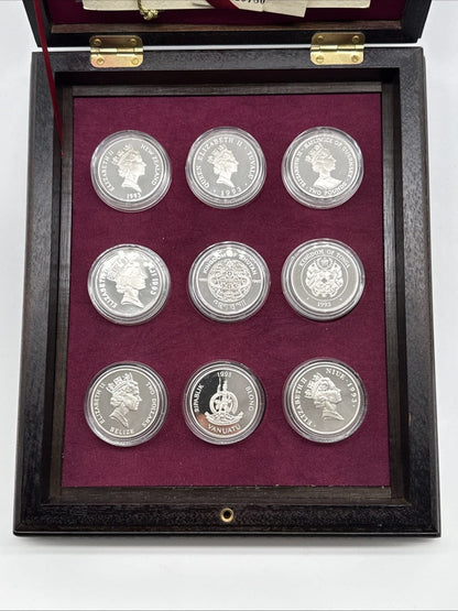 Exclusive Coins Queen Elizabeth II 40th Anniversary Of The Coronation Proof Silver Collection