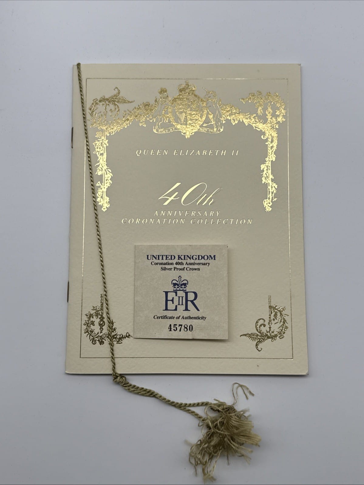 Exclusive Coins Queen Elizabeth II 40th Anniversary Of The Coronation Proof Silver Collection