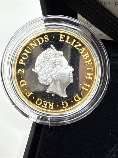 Exclusive Coins RAF Centenary Spitfire 2018 UK £2 Silver Proof Coin