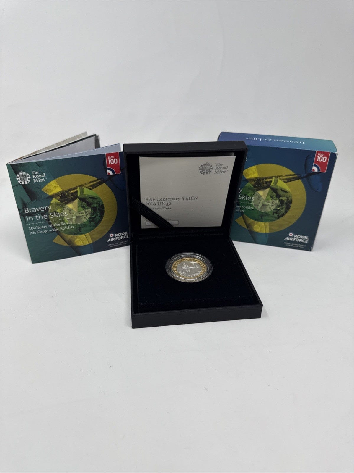 Exclusive Coins RAF Centenary Spitfire 2018 UK £2 Silver Proof Coin