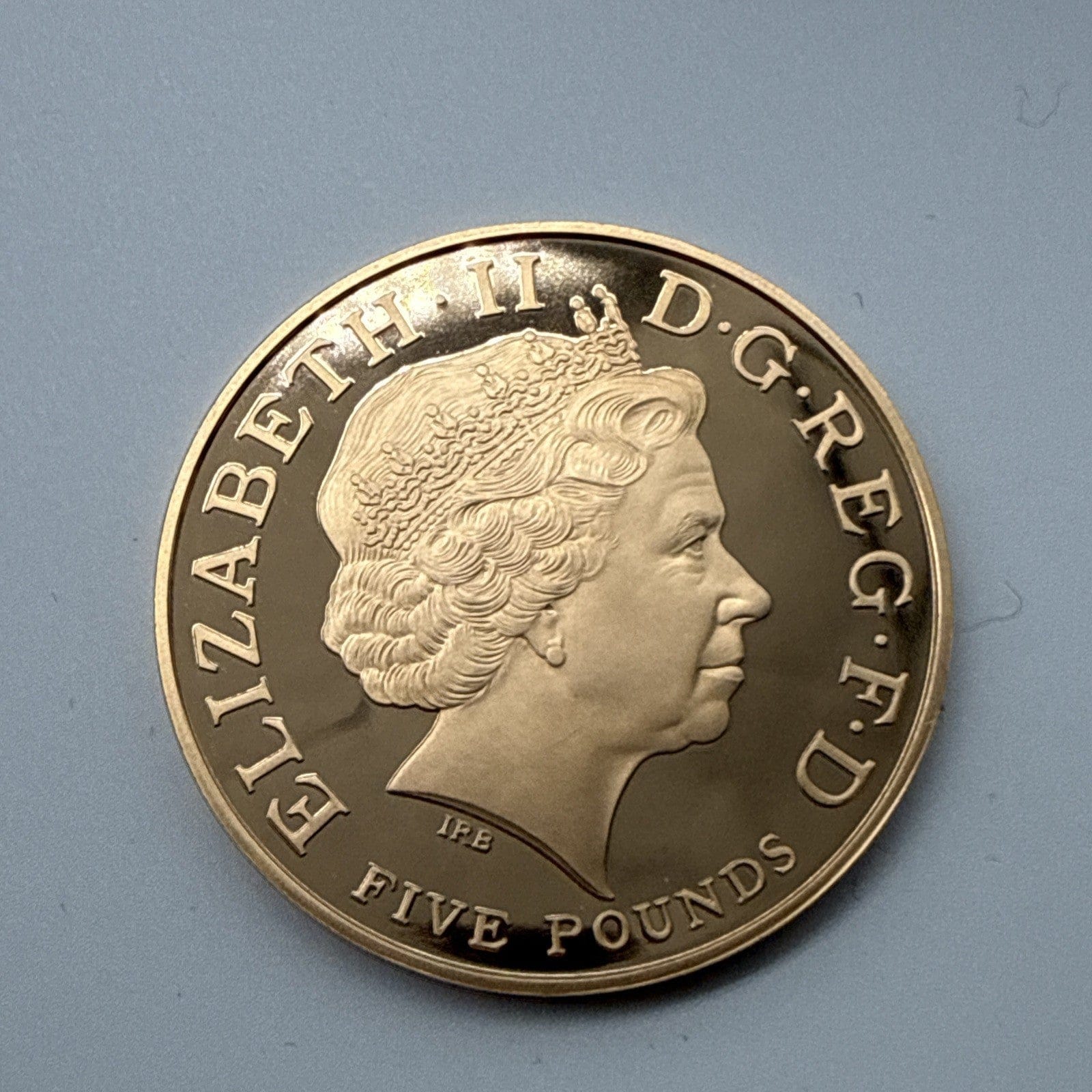 Exclusive Coins The 2008 Uk Queen Elizabeth I £5 Gold Proof Coin 22k Royal Mint
