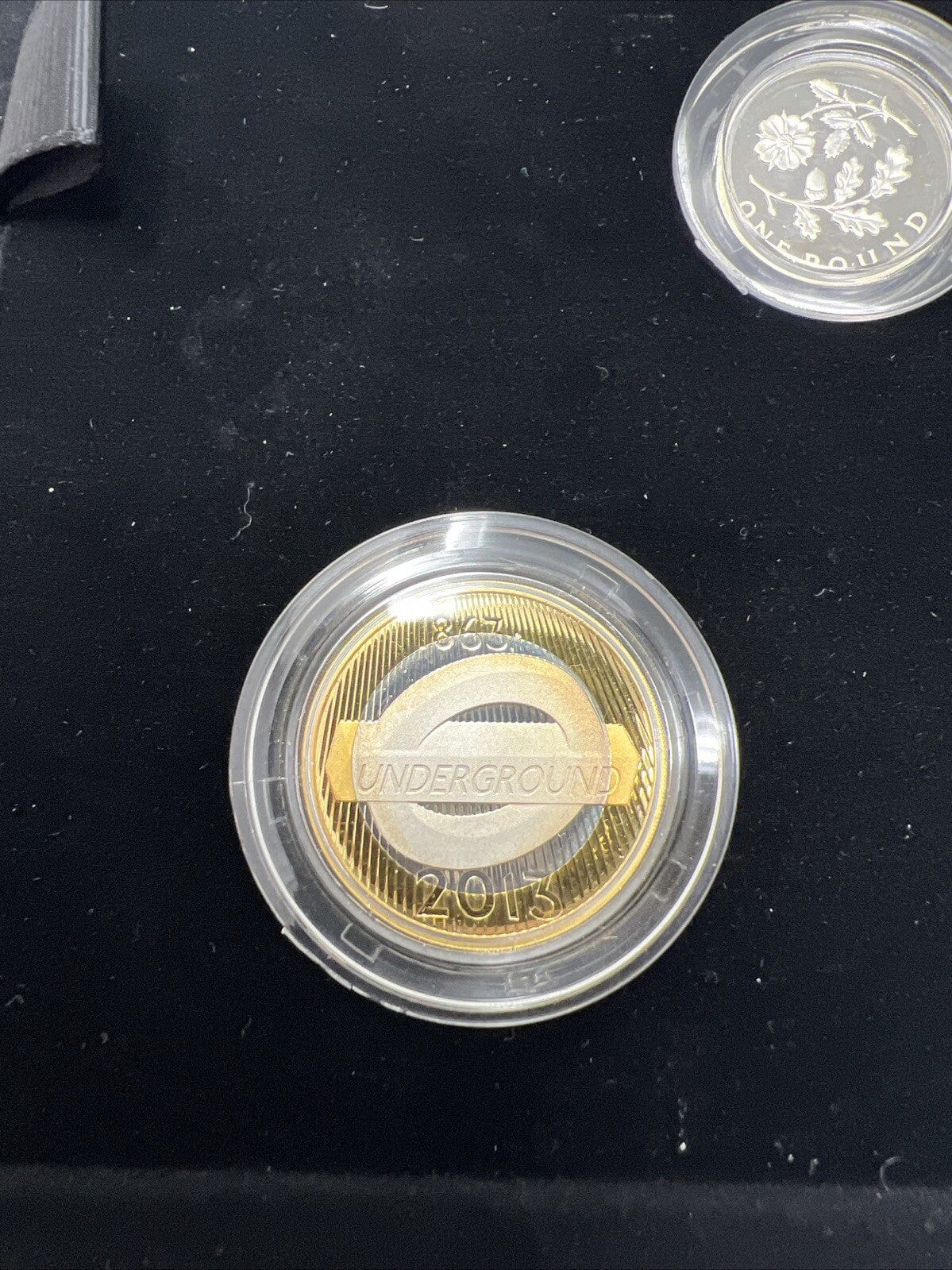 Exclusive Coins The 2013 Uk Silver Piedfort Proof 7  Coin  Collection With Gold Plate