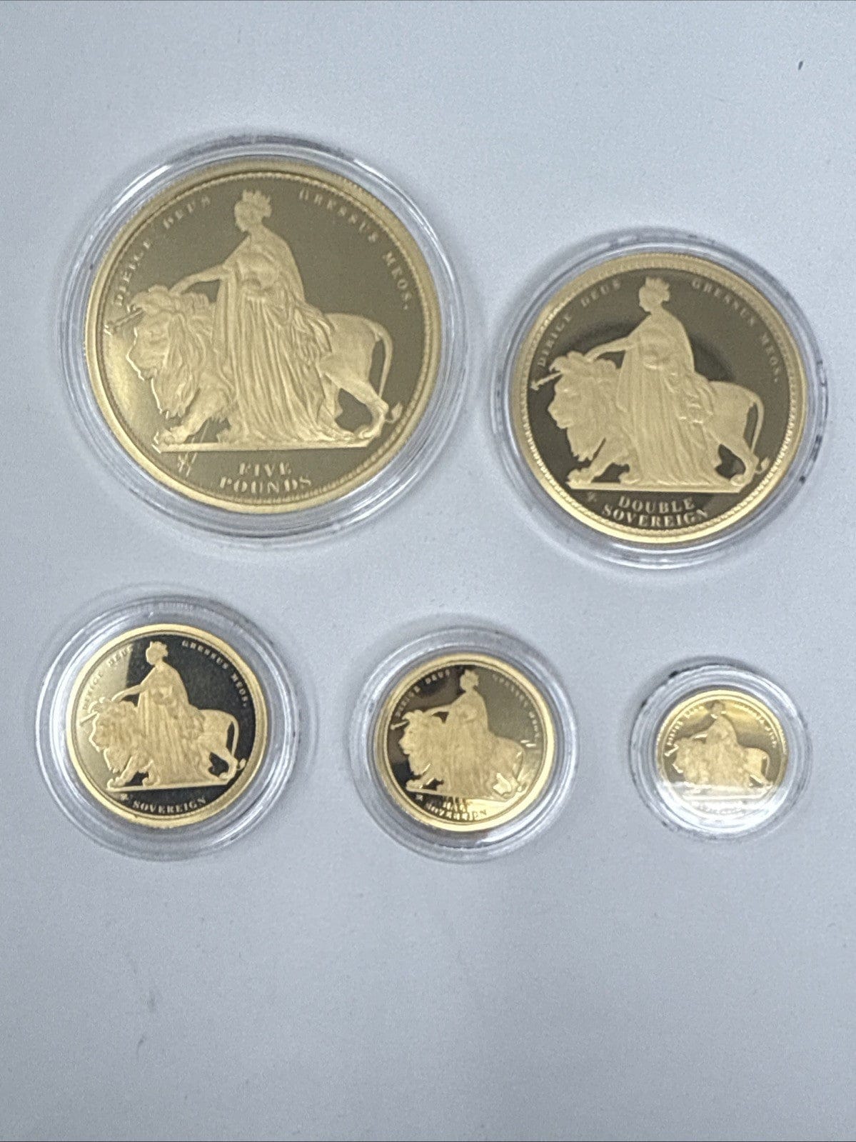 Exclusive Coins The 2019 Queen Victoria 200th Anniversary 24k Proof Set With The Una & the Lion