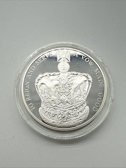 Exclusive Coins The 60th Anniversary Of The Queens Coronation £5 Piedfort Coin Royal Mint