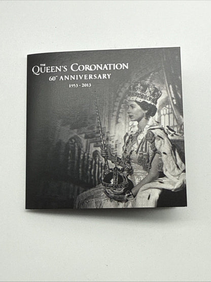 Exclusive Coins The 60th Anniversary Of The Queens Coronation Silver £5 Piedfort Proof Coin
