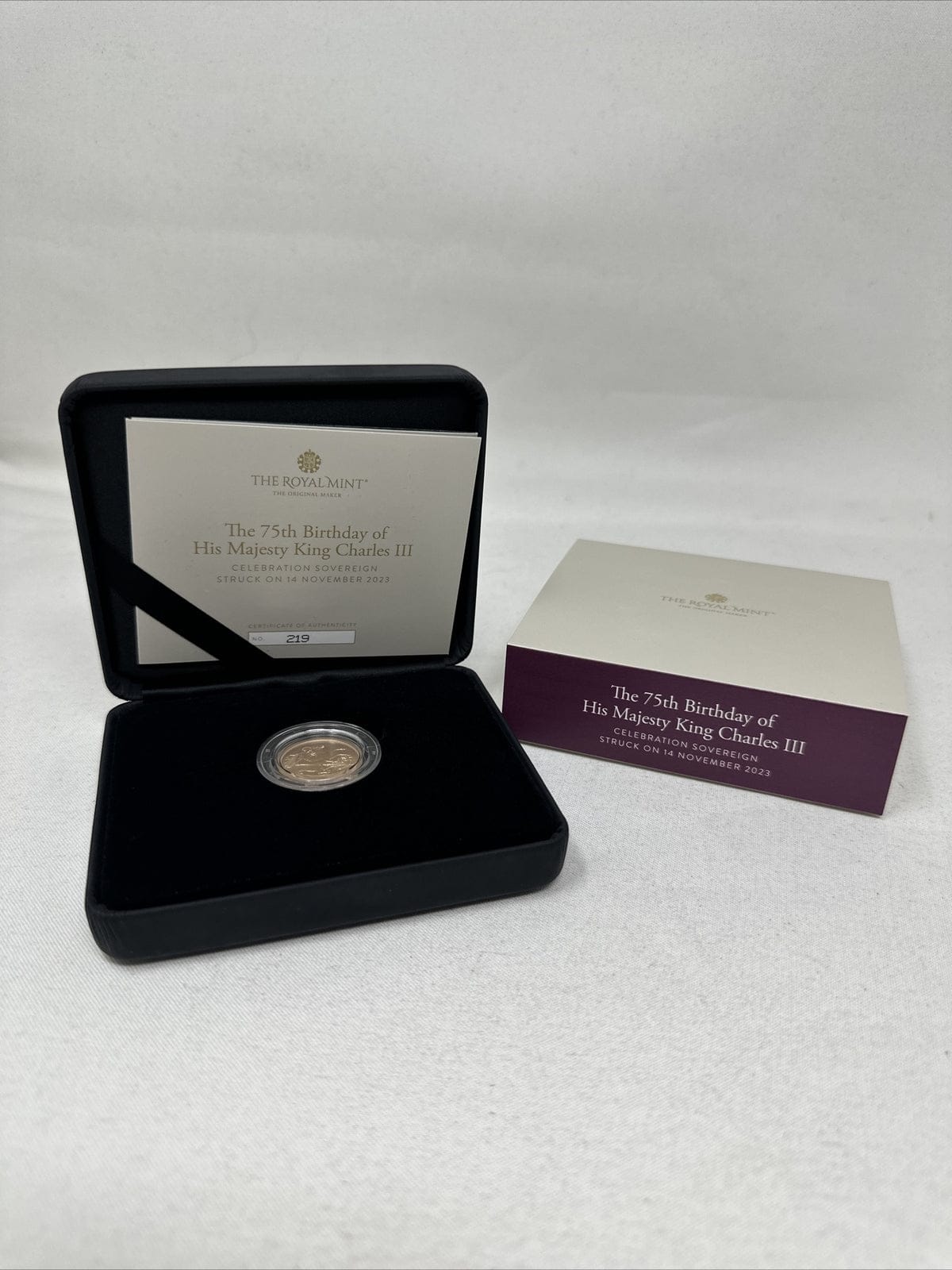 Exclusive Coins The 75th Birthday of His Majesty King Charles III Strike On The Day Sovereign